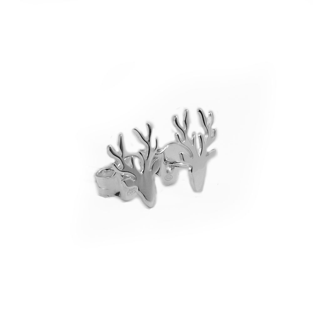 pendientes de plata renos